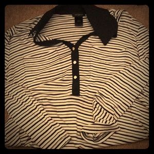Black and white long sleeve!